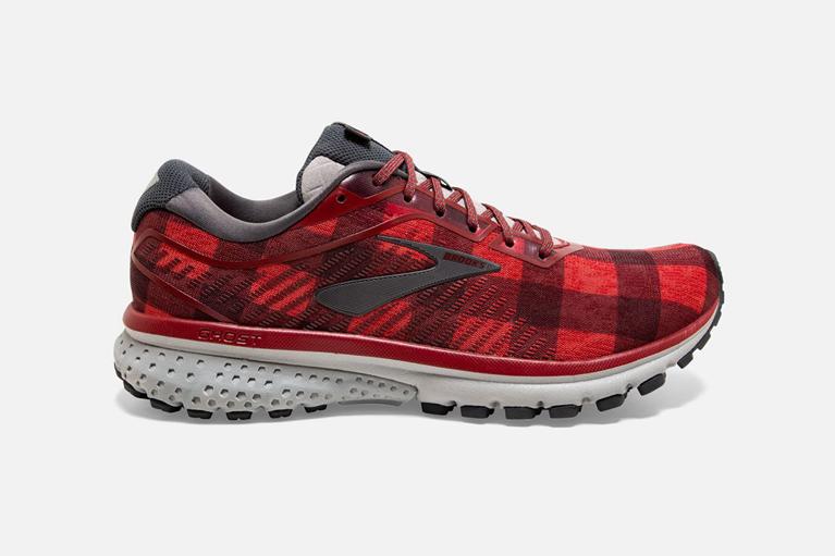 Brooks Ghost 12 Road Running Shoes - Women's - Red (29463-XZOM)